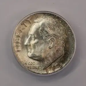 1953-S Roosevelt Dime ANACS MS65FB